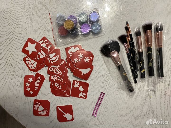 Набор блеск тату