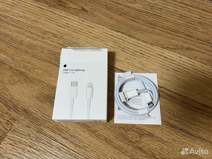 Блок питания apple 20w /кабель