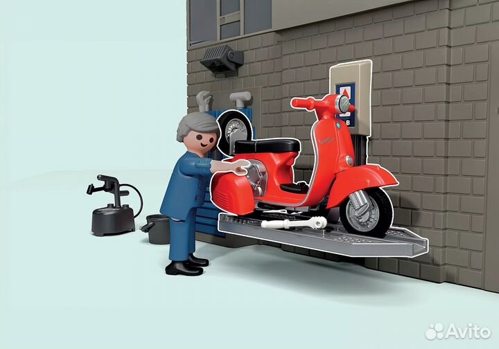 Playmobil 71620 Гараж Vespa