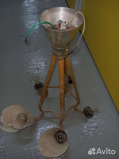 Люстра под реставрацию в гостиную или кухню