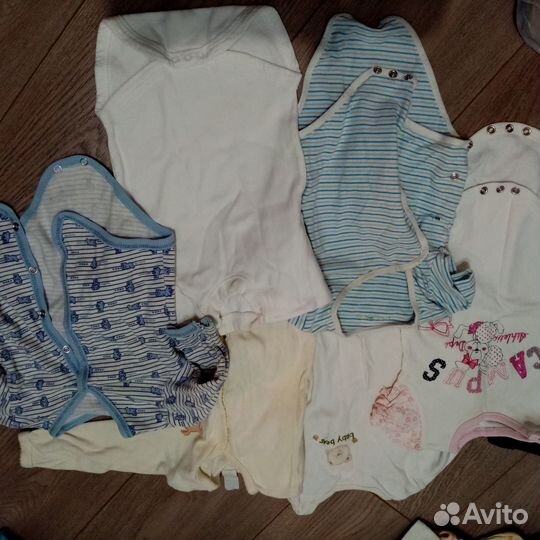 Детская одежда для новорождённых пакетом