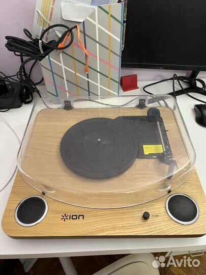 Виниловый проигрыватель ion max lp