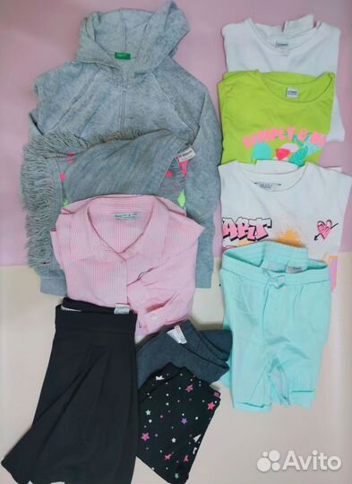 Пакет вещей на девочку 134-146