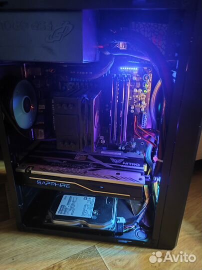 Пк intel I7, RX480,24Гб