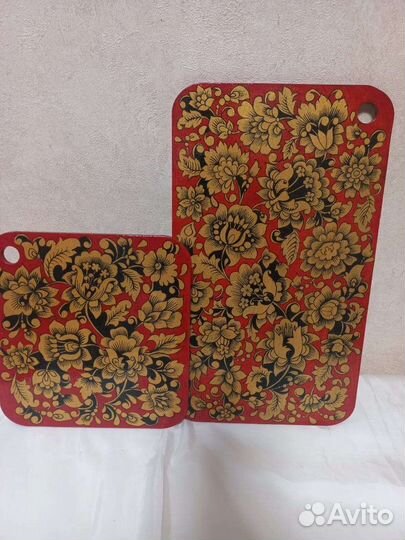 Хохломская роспись по дереву на заказ