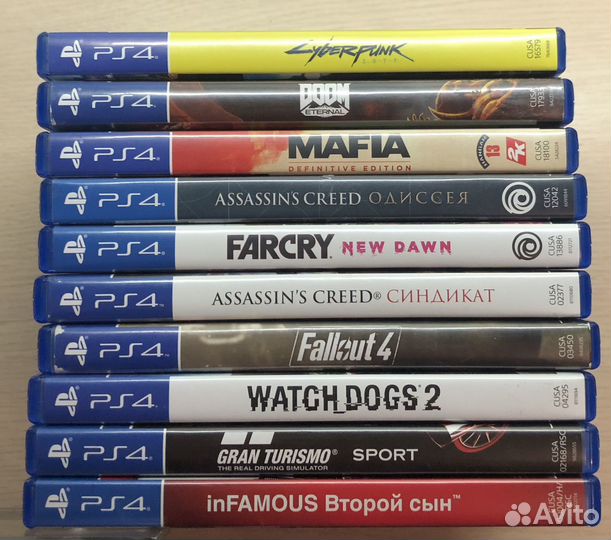 Аренда игр ps4