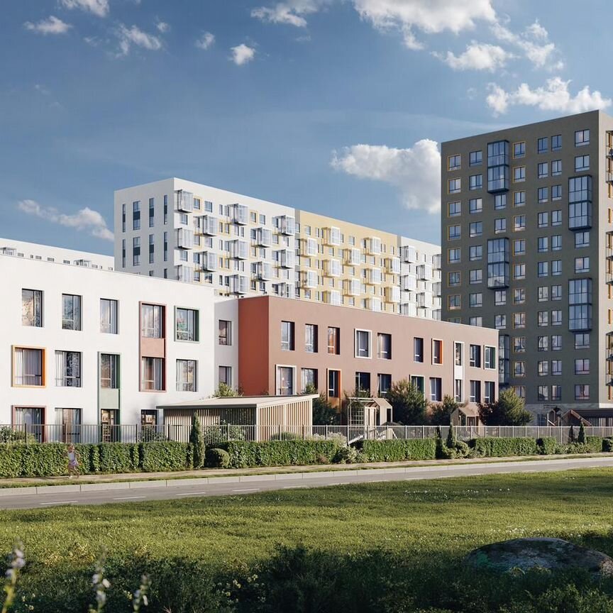 1-к. квартира, 34,4 м², 10/13 эт.