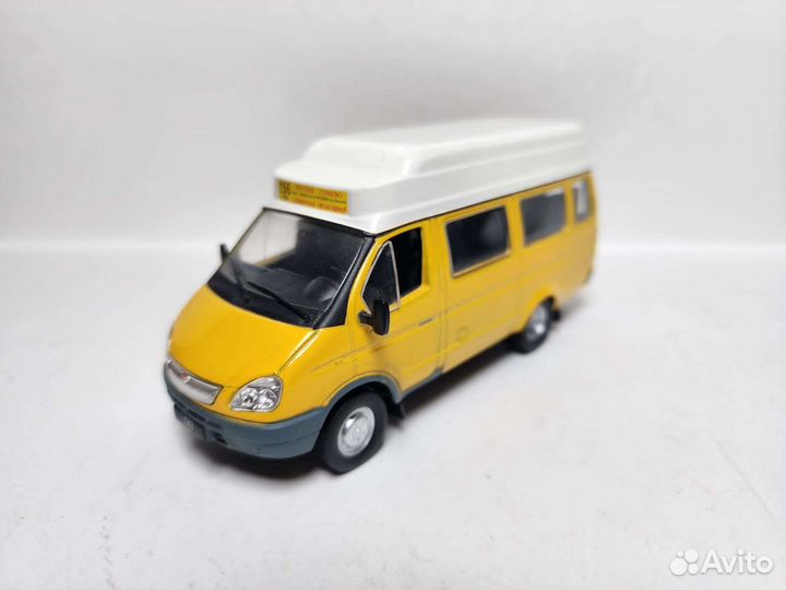 Газ -322121 Маршрутное такси Deagostini 1:43