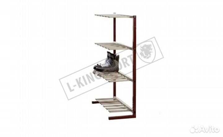 Стойка для коньков на 12 пар (односторонняя)