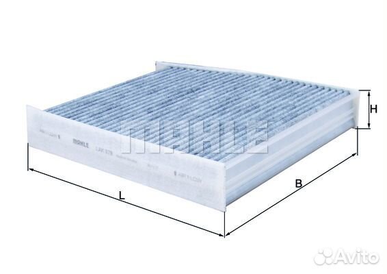 Фильтр салона MB W246/W176 угольный