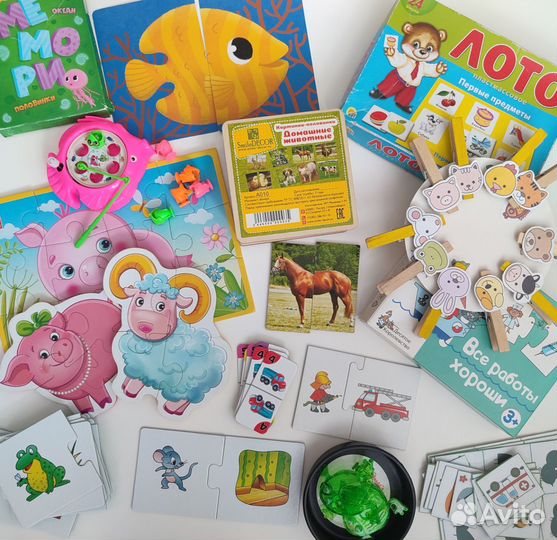 Развивающие игры для детей пакетом