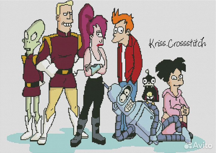 Схема для вышивки крестиком