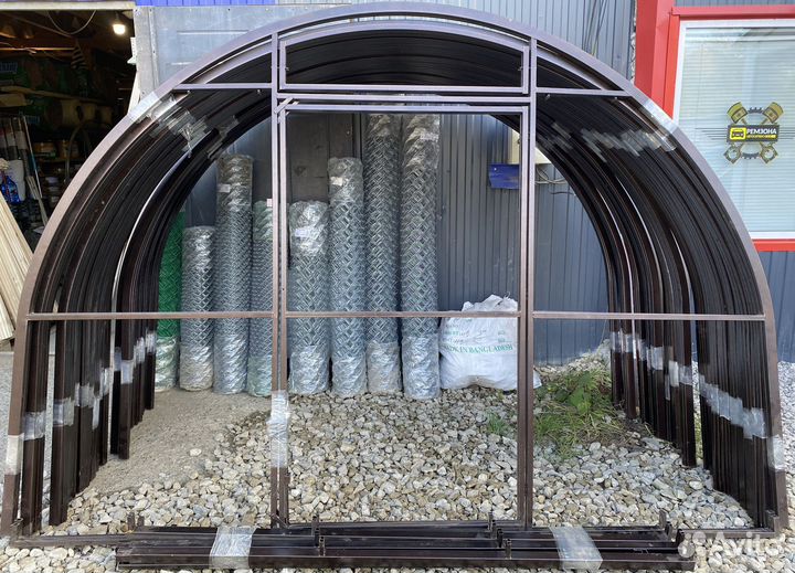 Теплица усиленная 3*4 труба 20*40