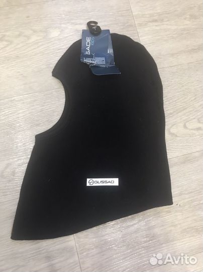 Флисовый шлем glissad новый