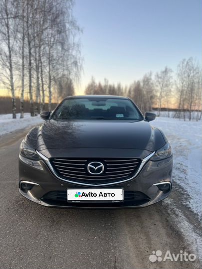 Mazda 6 2.5 AT, 2016, 83 000 км