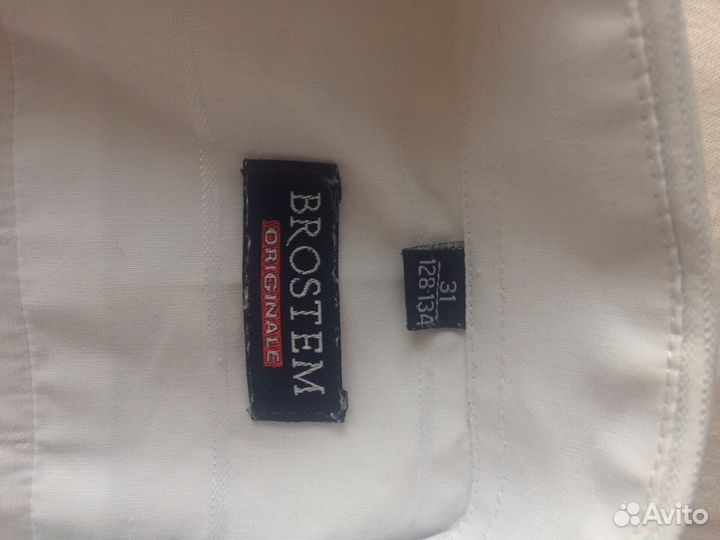 Рубашки школьные на7-10лет