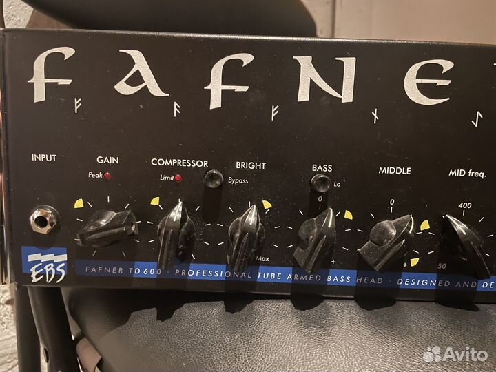 EBS Fafner - усилитель голова для бас гитары