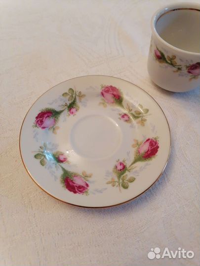 Кофейная пара фарфор германия Jlmenau