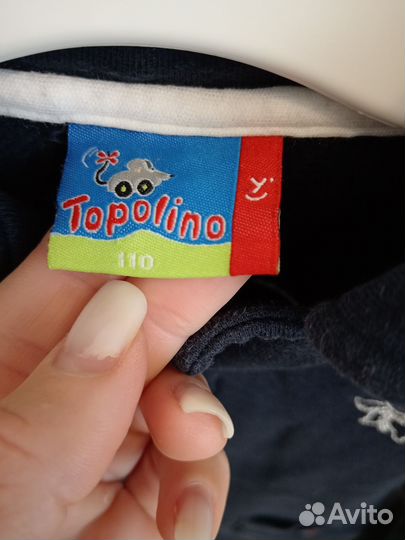 Пиджачок хлопок для девочки 110см