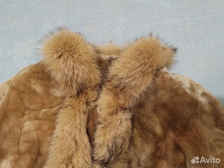 Шуба мутоновая 44