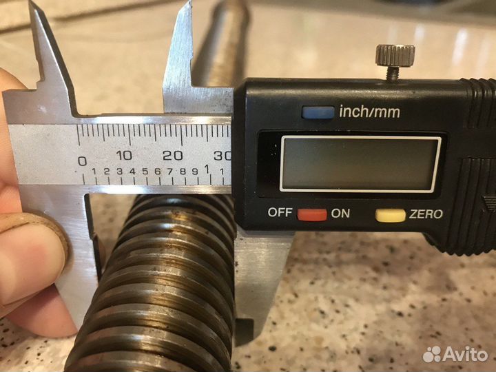 Винт подачи с гайкой для станка 676 П