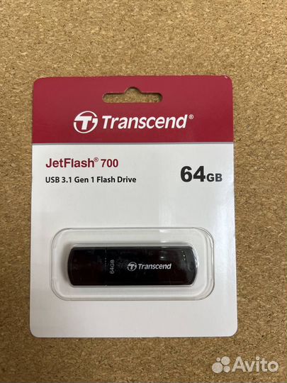 USB флешка 64Gb Transcend JetFlash 700 USB 3.1 Gen