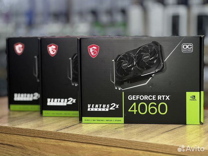 Видеокарта msi GeForce RTX 4060 Ventus 2x Black