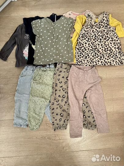 Вещи пакетом на девочку от 1 года до 3