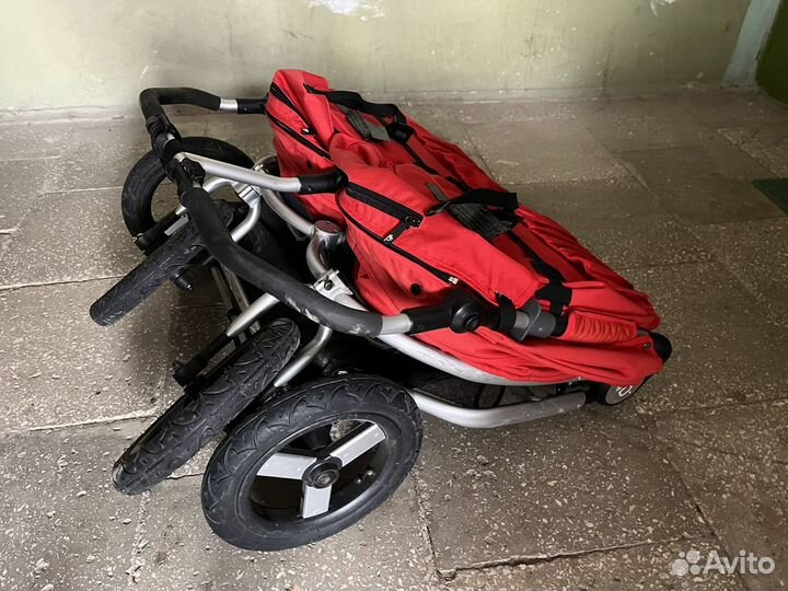 Bumbleride Indie Twin коляска для двойни