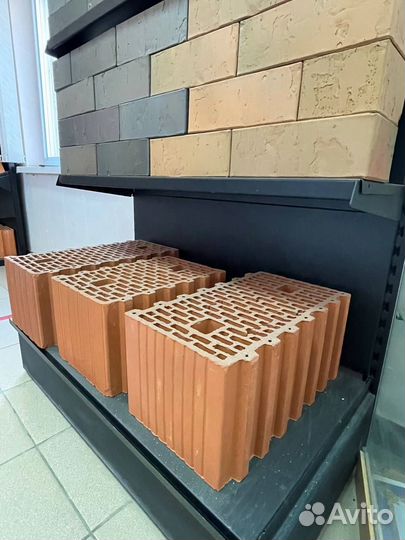 Теплый блок керамика стеновой пустотелый