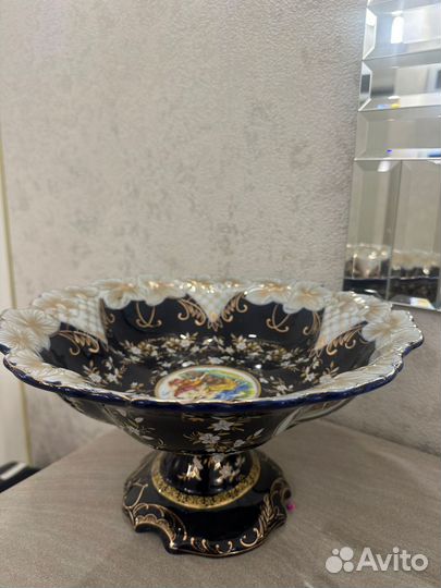 Ваза цветное стекло