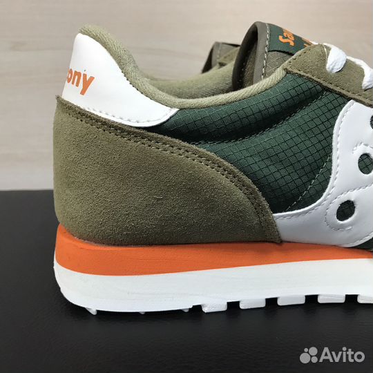 Кроссовки Saucony Jazz мужские зеленые