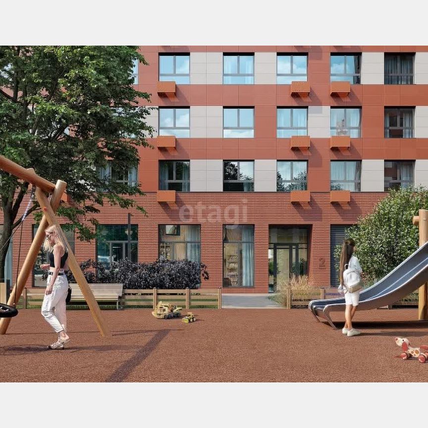 2-к. квартира, 47,1 м², 13/18 эт.