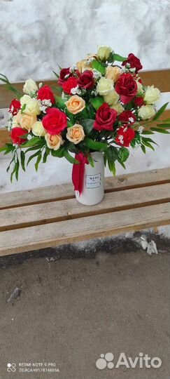 Розы букет