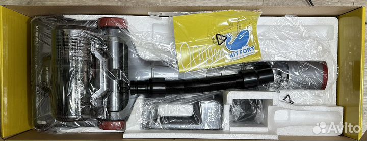 Вертикальный пылесос kitfort KT-527