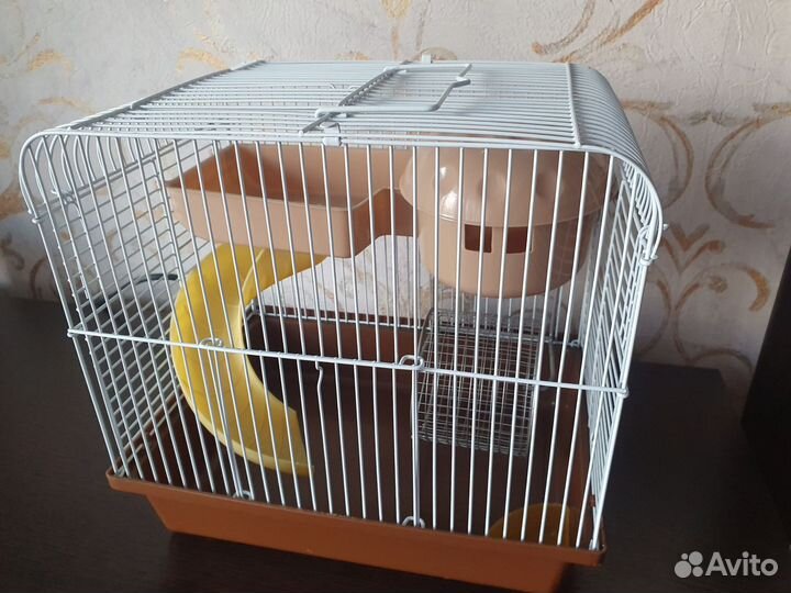 Клетка для грызунов+наполнители и корм