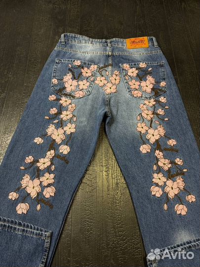 Джинсы palace x evisu