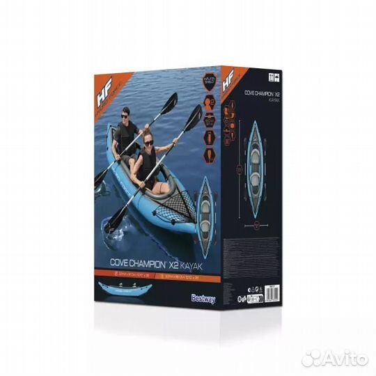 Каяк байдарка надувной Bestway 65131