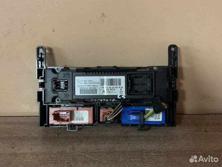 Блок управления климатом Ситроен С5 (96610450 )
