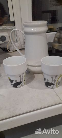 Кувшин и 2 стакана