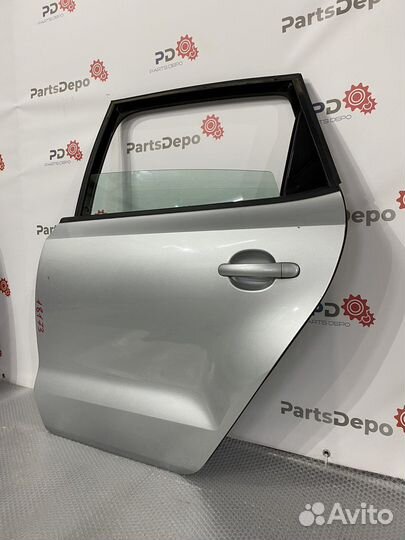 Дверь задняя левая VW Polo хэтчбек 5 (2009-2015)