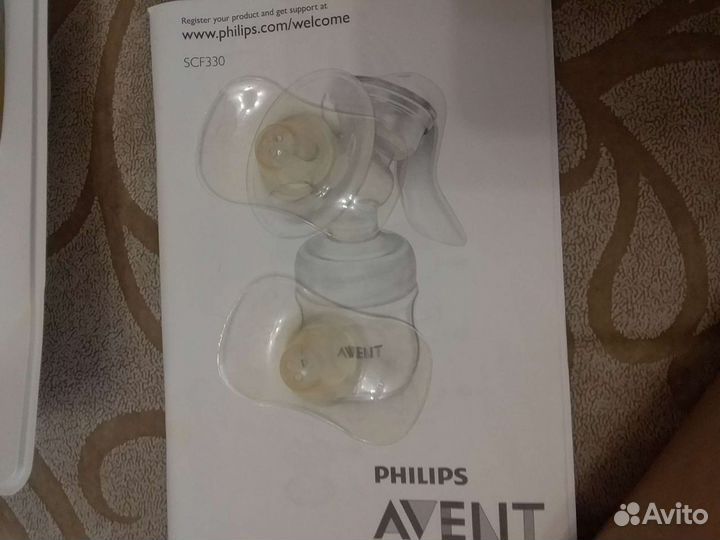 Молокоотсос avent ручной