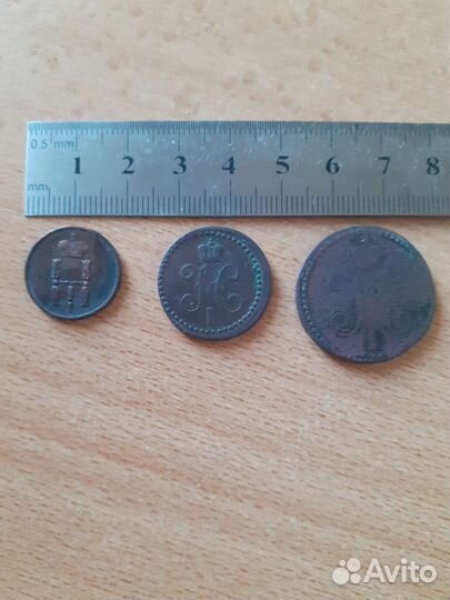 Медные монеты Николая I