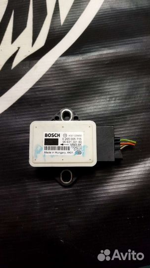 Датчику ускорения Citroen C4 Picasso 9663138180