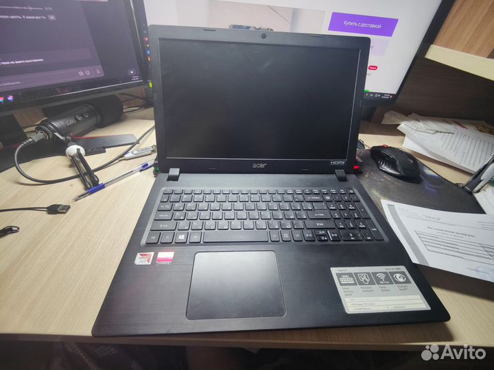 Ноутбук acer aspire 3 a315