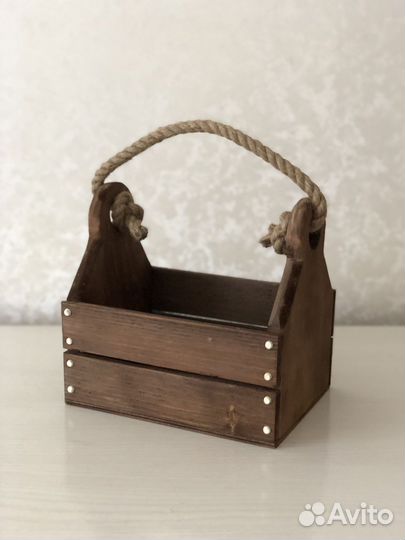 Ящик деревянный подарочный