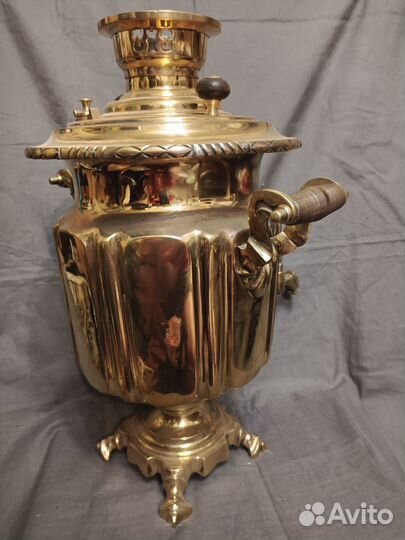 Самовар на дровах дореволюционный фонарь