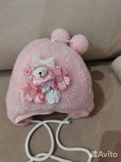 Шапка для новорождённого