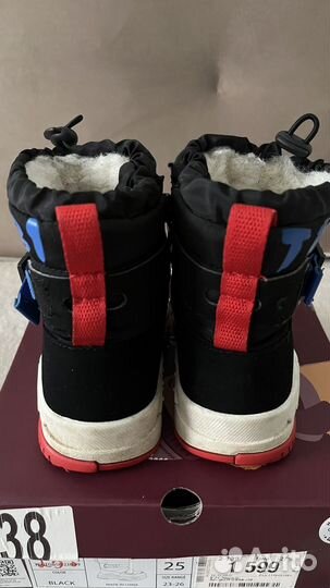 Сапоги зимние детские 25