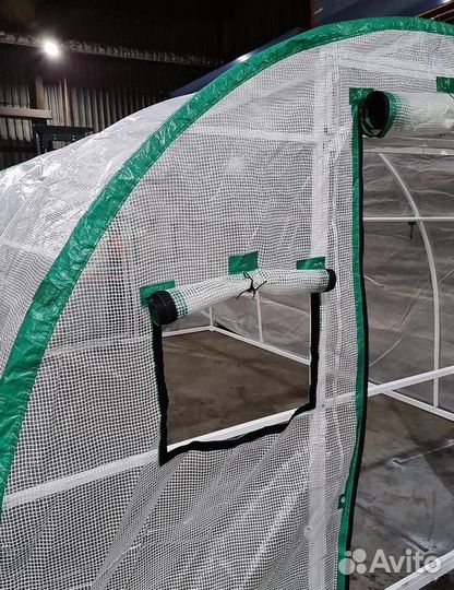 Чехол армированный для теплитц новый 200 мкр 3х6